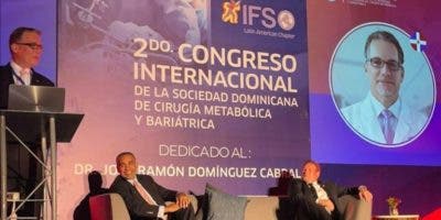 Presidente de la Sociedad Dominicana de Cirugía Metabólica y Bariátrica inaugura congreso científico