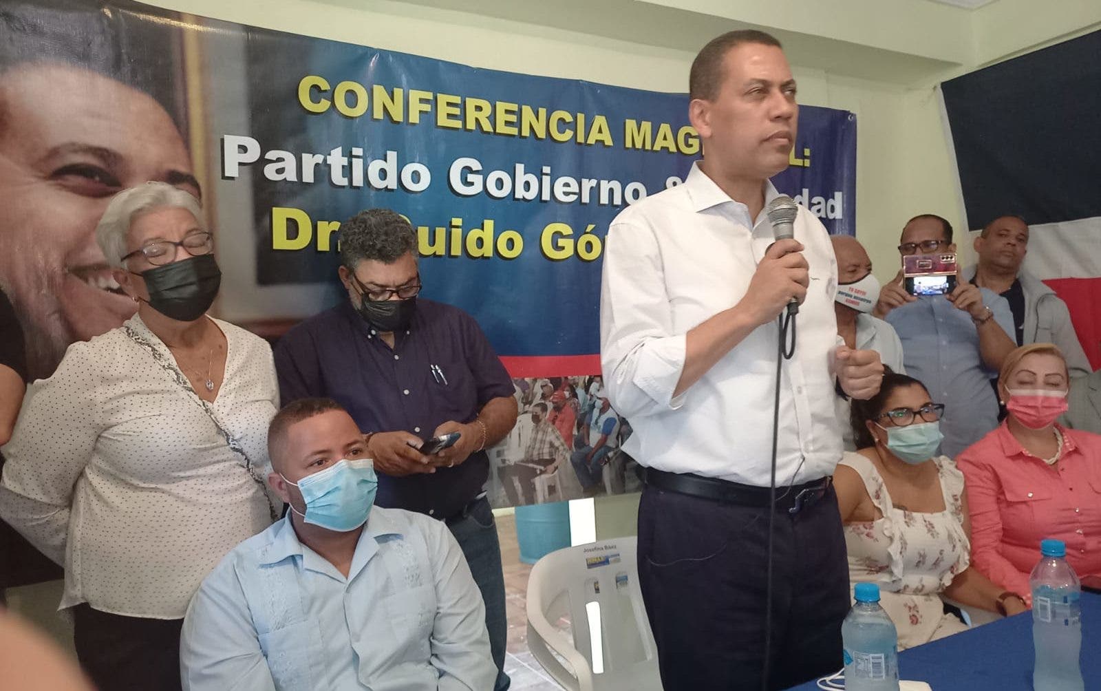 Guido Gómez Mazara llama a no reproducir en el PRM «aberraciones» del PRD