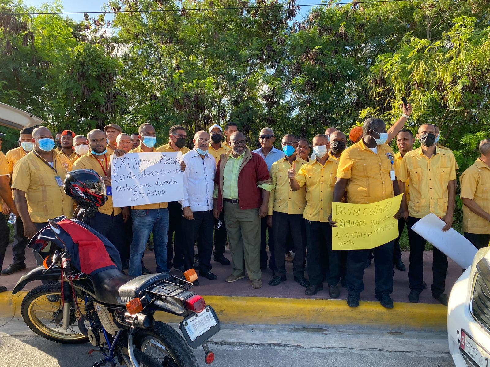 Taxistas paralizan labores en Bávaro y Punta Cana