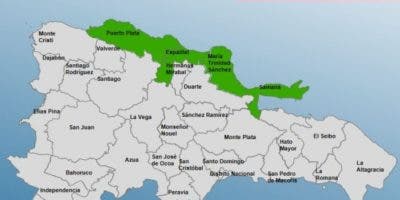 COE mantiene cuatro provincias en alerta verde por aguaceros