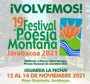 Décimo noveno Festival de la Poesía en la Montaña