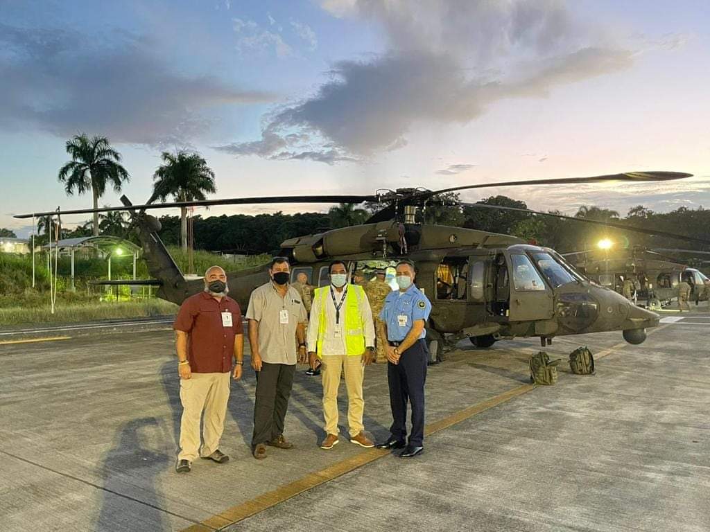 Genera especulaciones llegada de 5 helicópteros militares de EEUU al aeropuerto de Puerto Plata