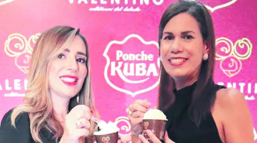 Valentino y Ponche Kuba traen el mejor helado de la Navidad