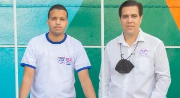 Ejecutivos de Baskin Robbins en el evento.