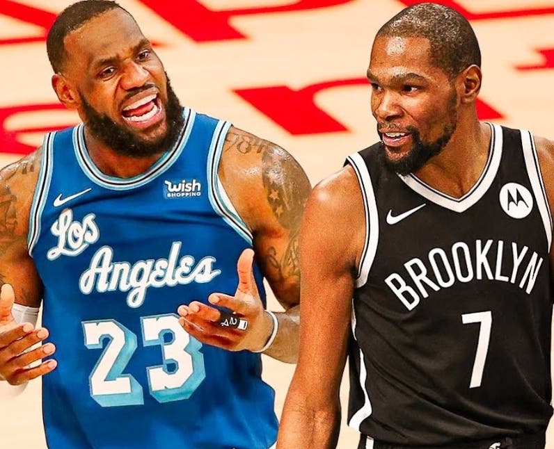 LeBron James y Kevin Durant serán los capitanes en el Juego de las Estrellas de la NBA