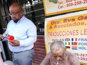 “No podía ponerme a grabar con un celular, mientras ese hombre necesitaba ayuda”