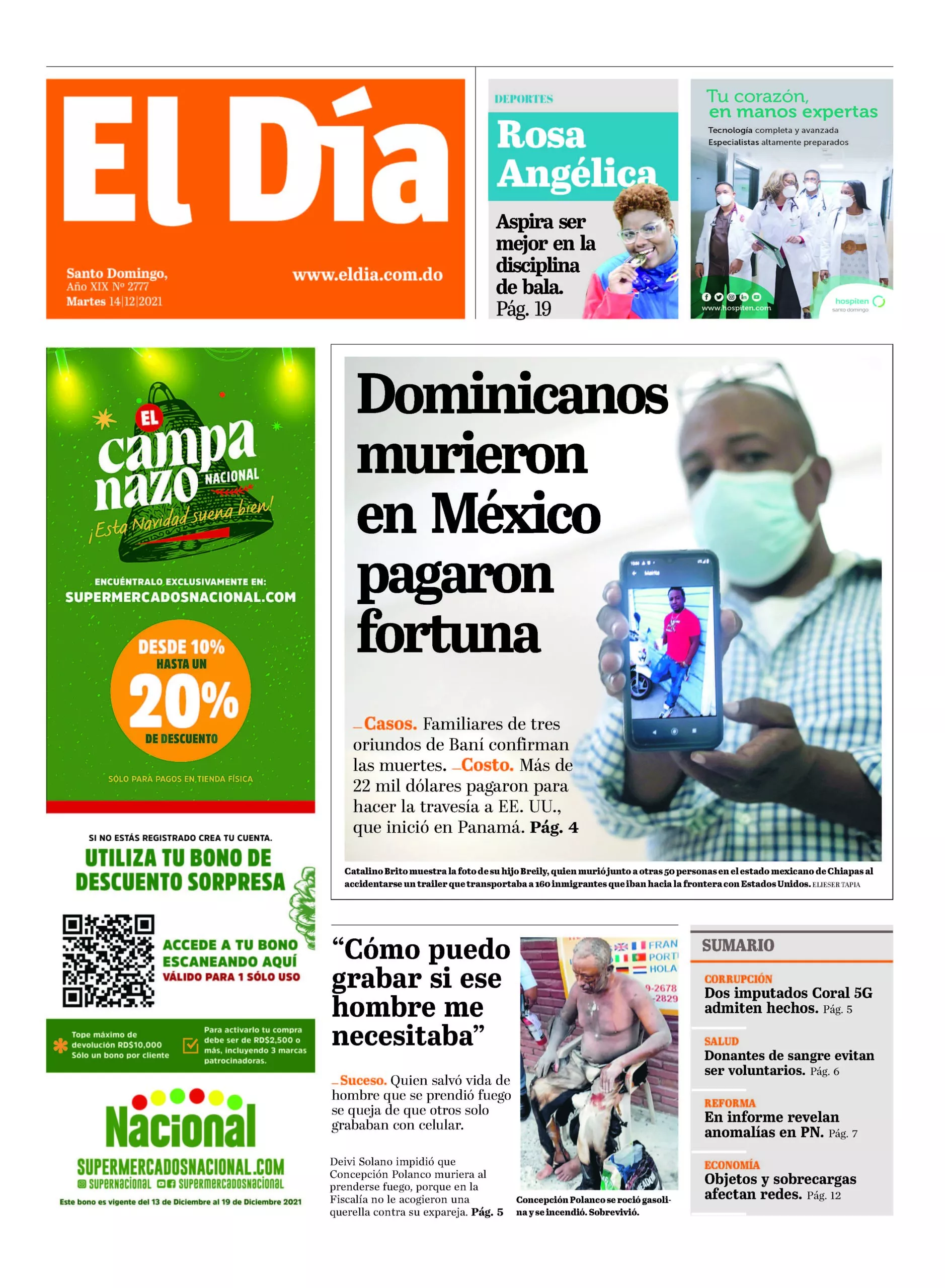 Portada impresa