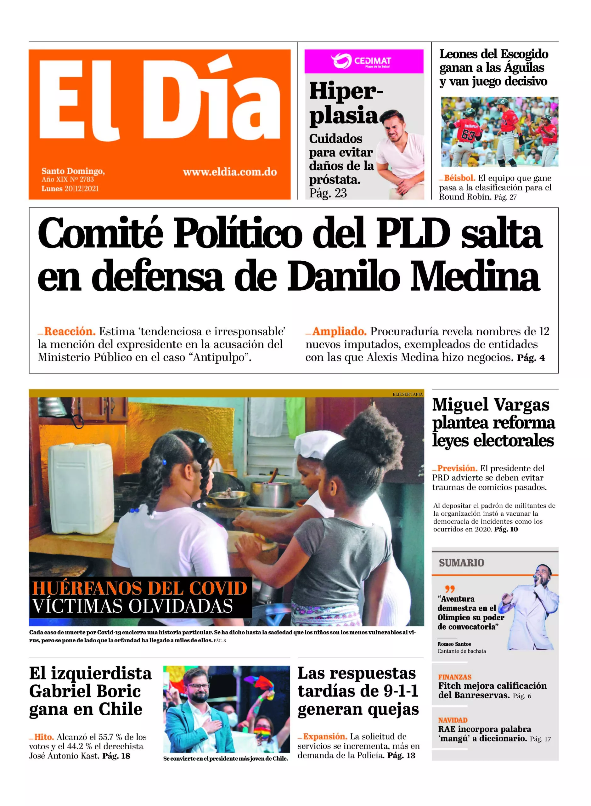 Portada impresa