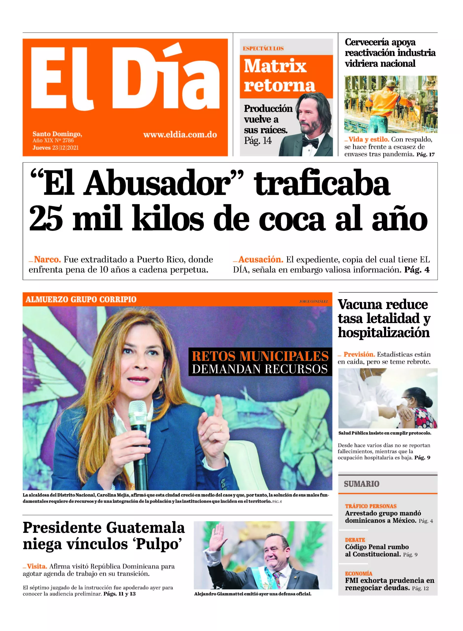 Portada impresa