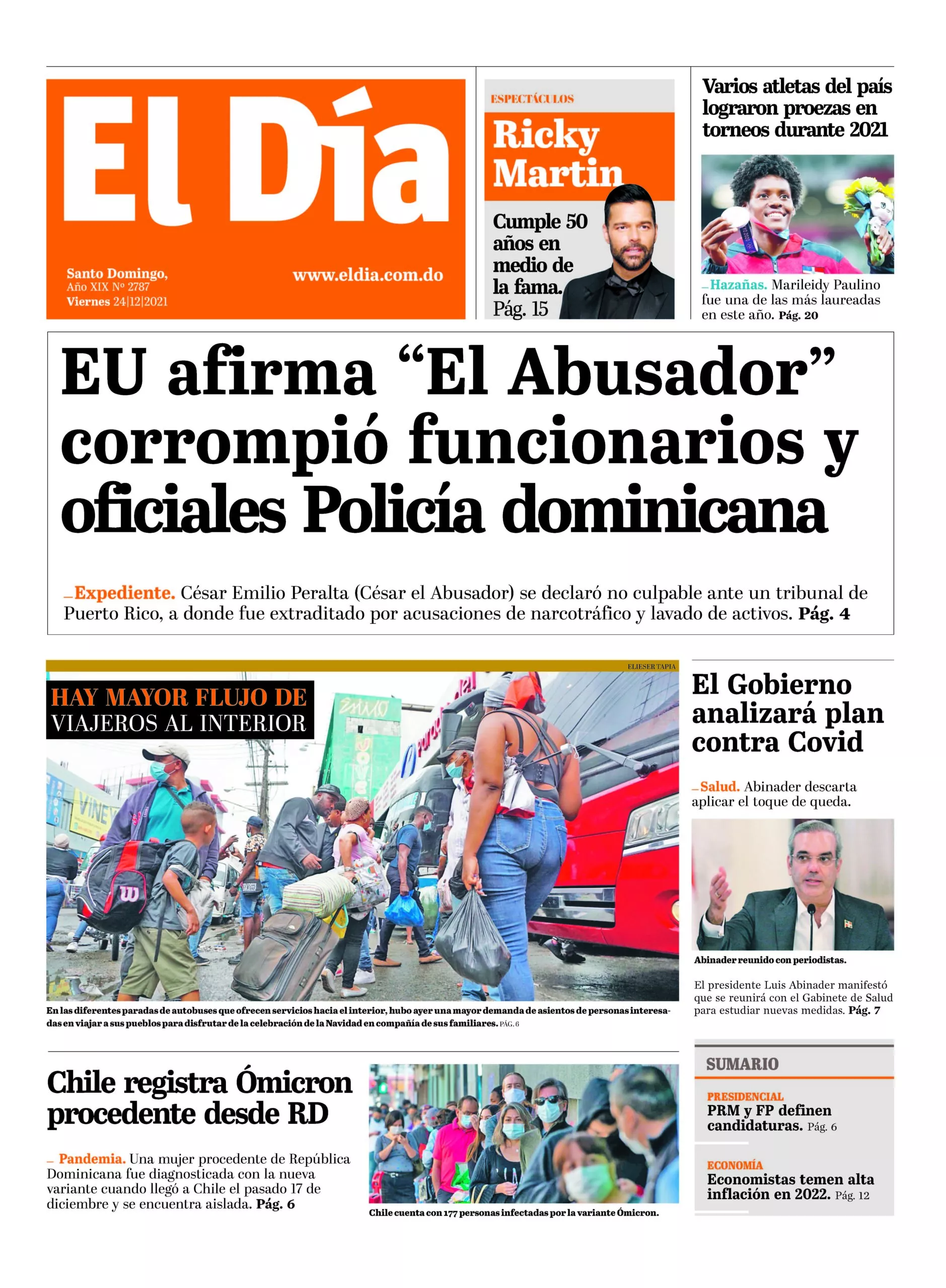 Portada impresa