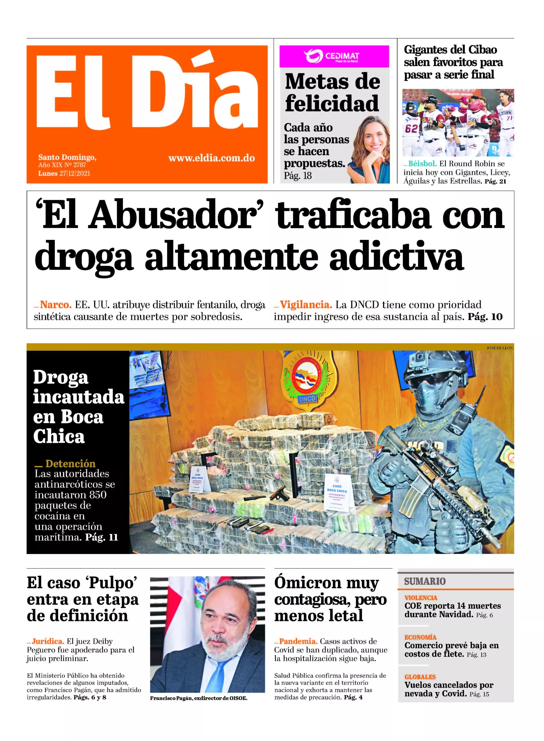 Portada impresa