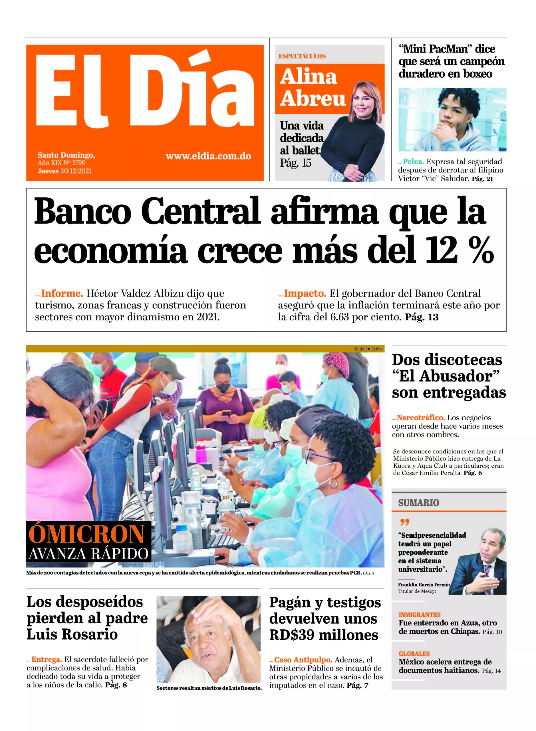 Portada impresa