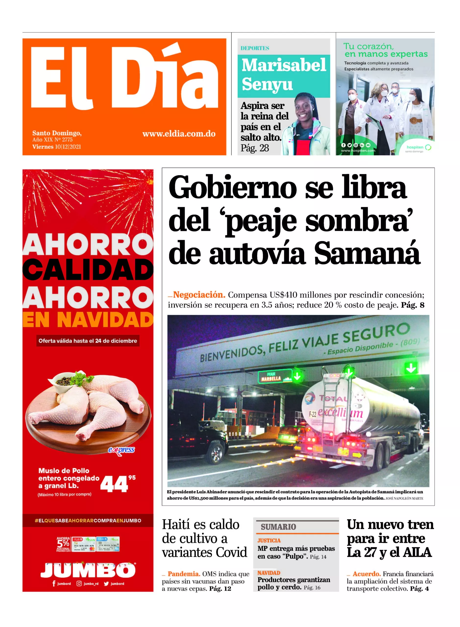 Portada impresa