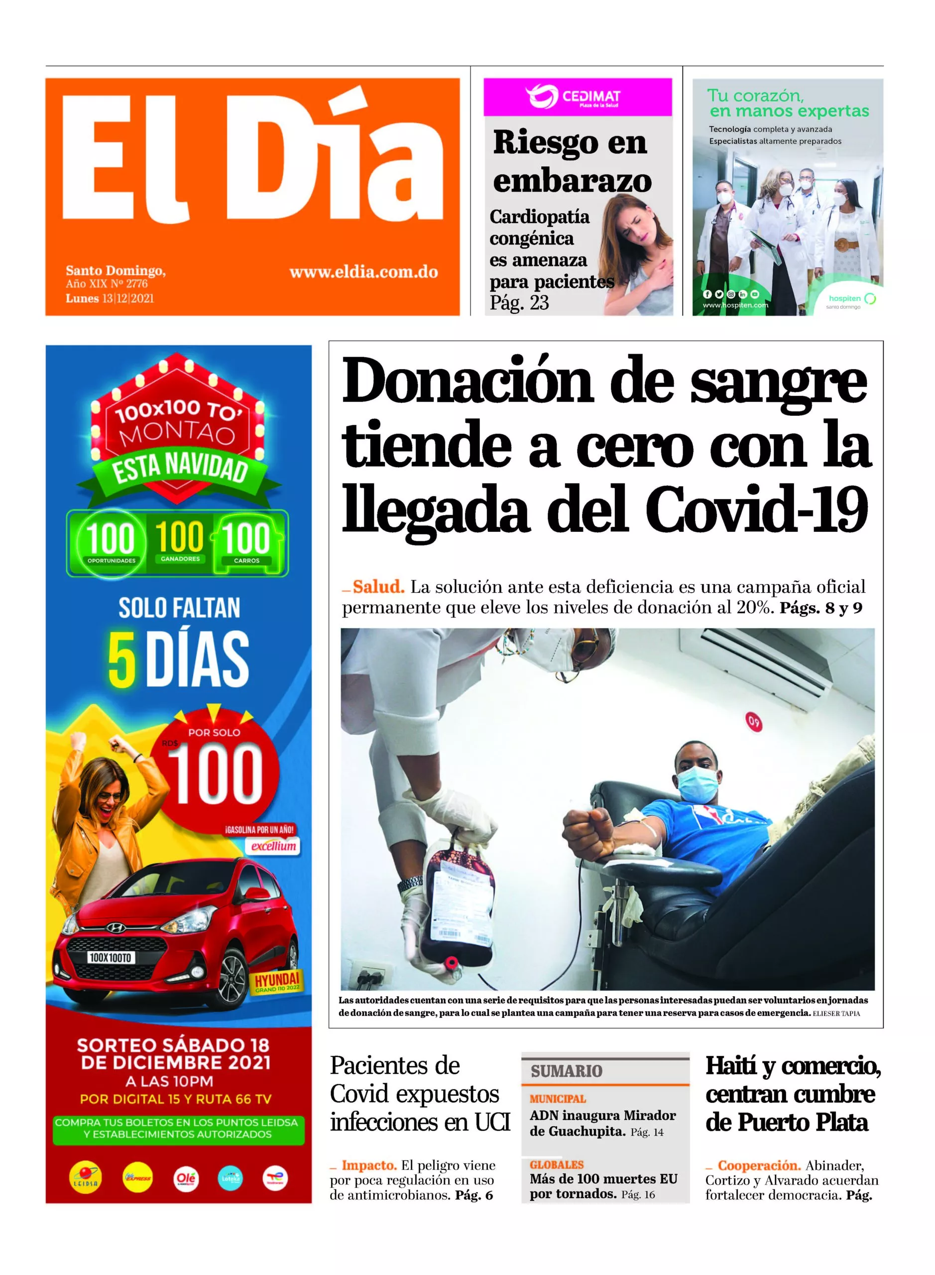 Portada impresa