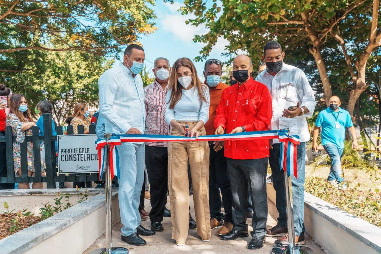 Alcaldesa Carolina Mejía inaugura el Parque Gala Constelación