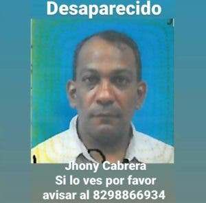 Reportan hombre desaparecido