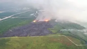 Incendio afecta zona turística de Cap Cana 