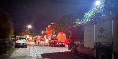 Incendio afectó zona turística de Cap Cana fue controlado 