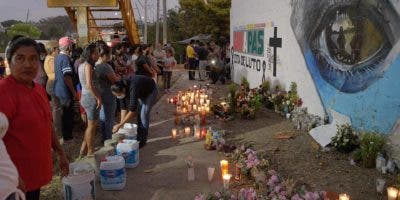 Lugar de accidente en México se convierte en un jardín en honor a migrantes