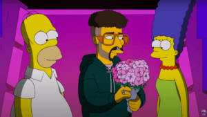 Bad Bunny entra en el universo de Los Simpson con un vídeo musical especial