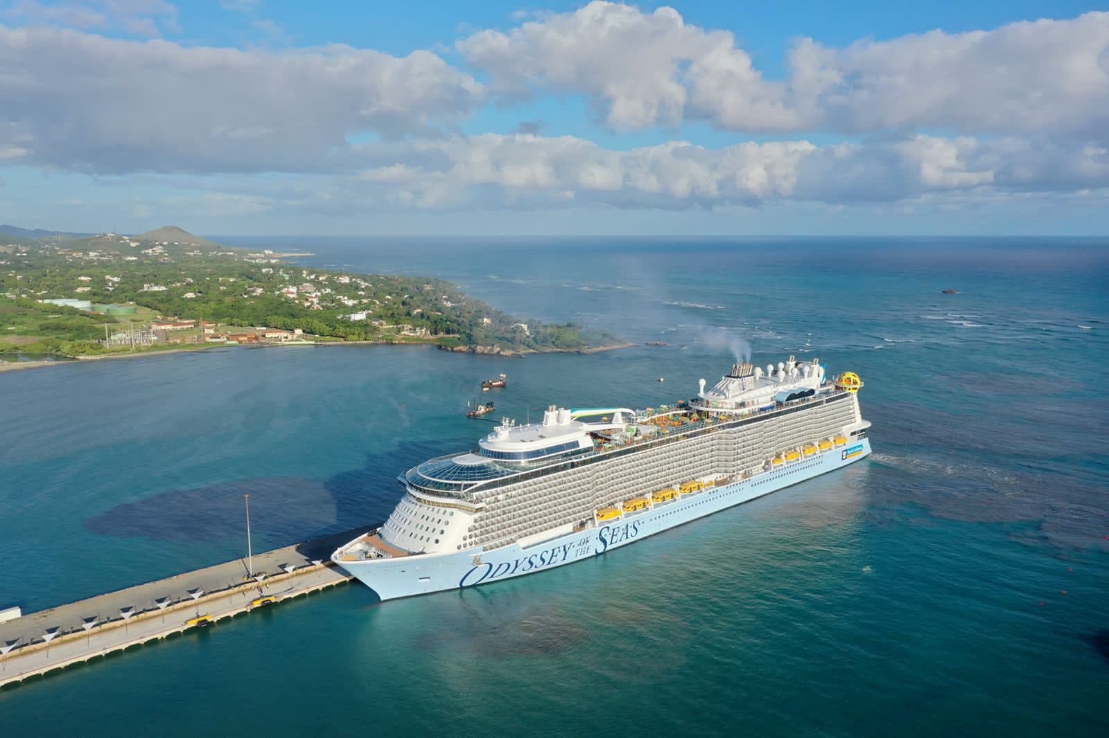 Llega a Puerto Plata el «Odyssey of the Seas”, uno de los cruceros más grandes
