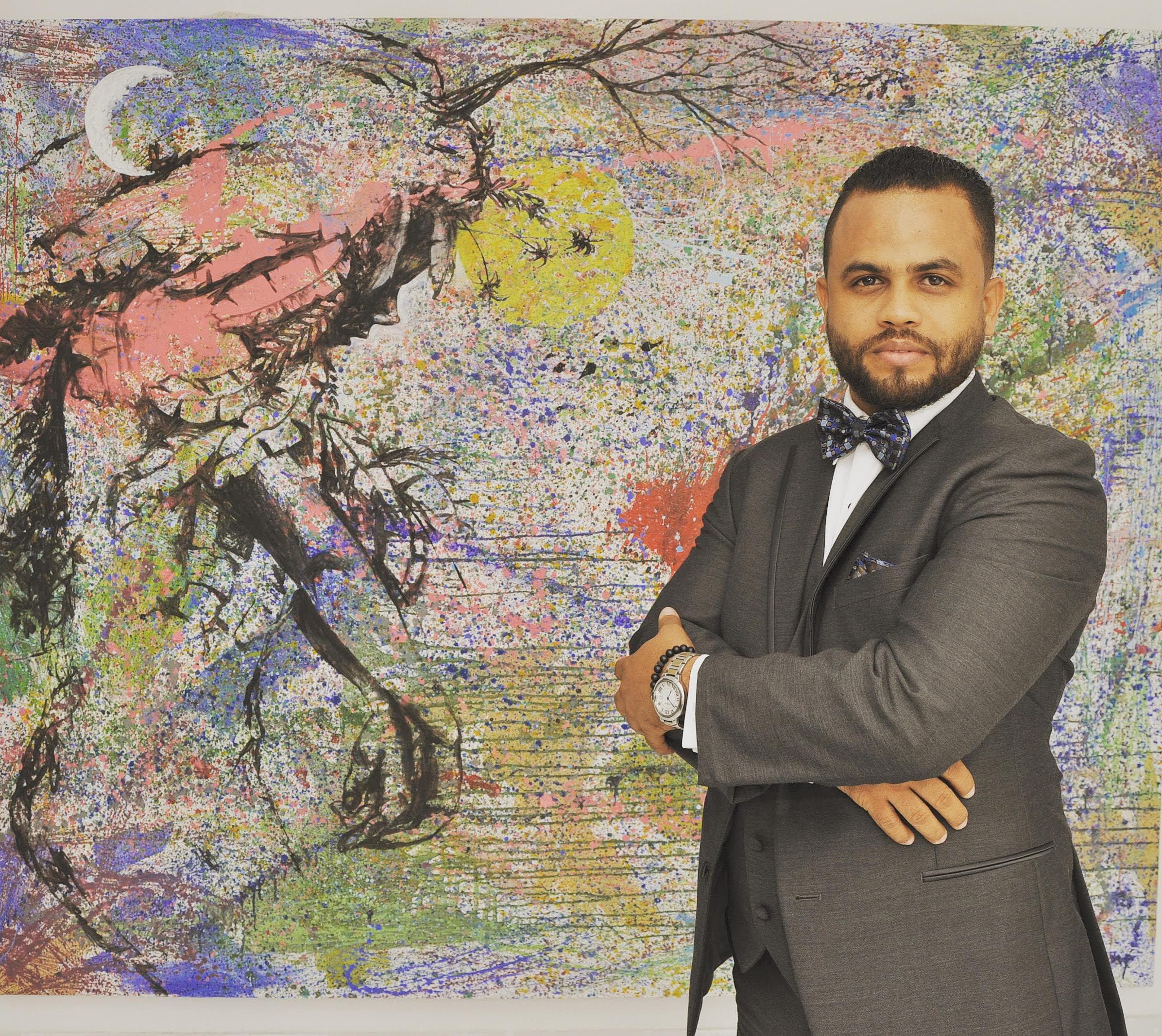 Artista dominicano crea encapsulado para obras de arte “Bencrúnico”