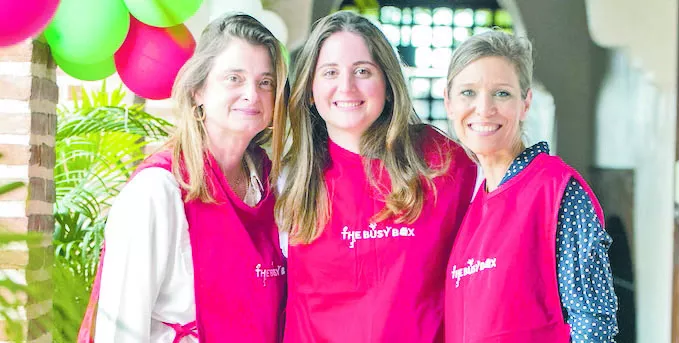 Ana Bonetti, Andrea Gautreau y Marianne Eckhardt.
