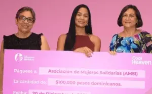 Cool Heaven entrega un aporte a Mujeres Solidarias