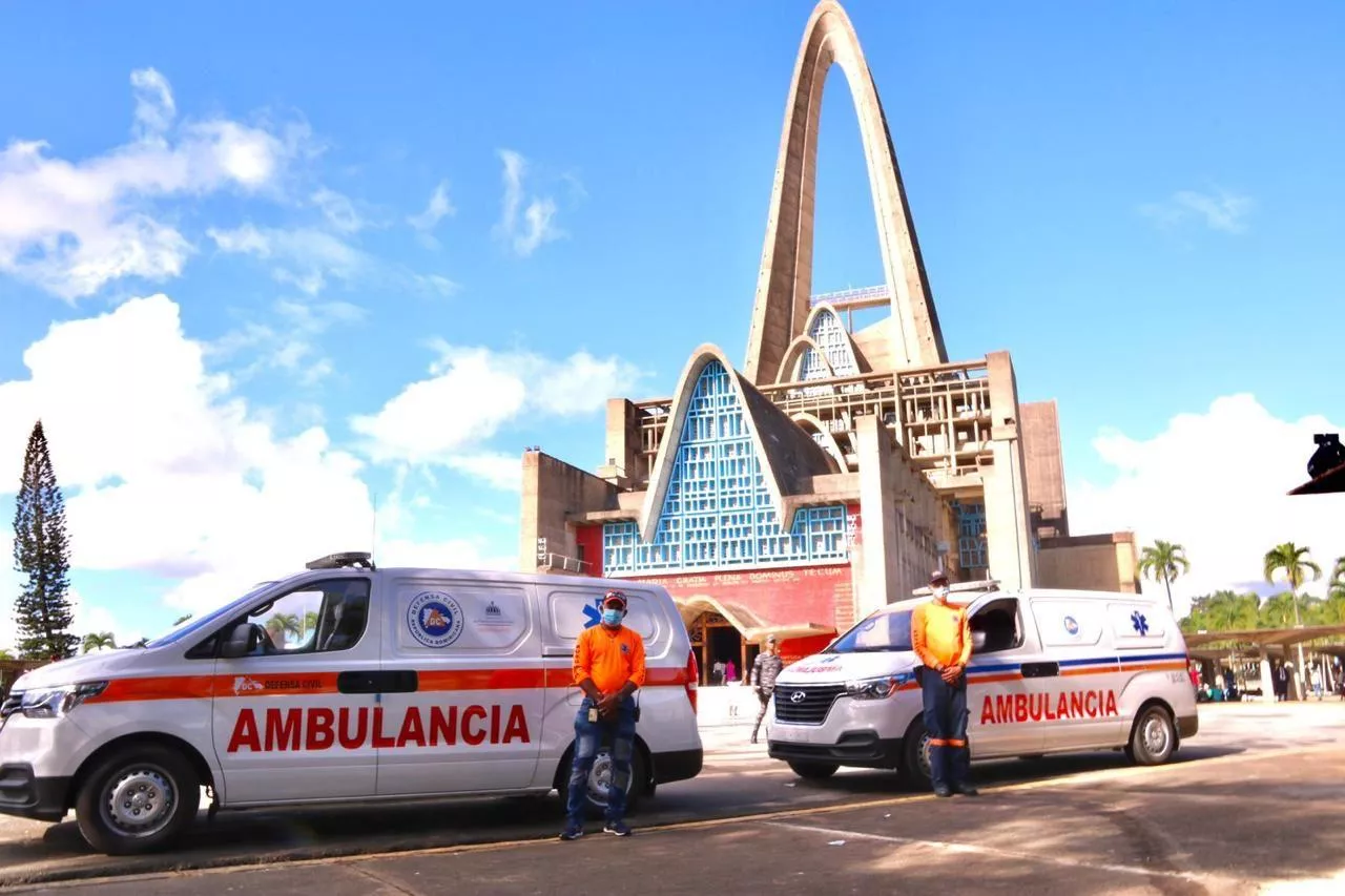 Defensa Civil lista para asistir a devotos en Basílica de Higüey por Día de Virgen de La Altagracia