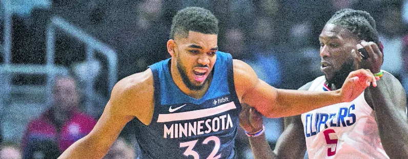 Karl Anthony Towns azota la  NBA con su juego brillante