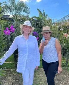 Orquidomus recibe la visita de la afamada estadounidense Martha Stewart