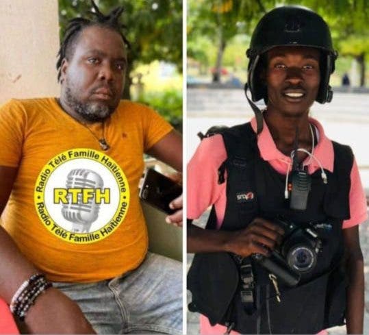 Dos periodistas quemados vivos por banda haitiana