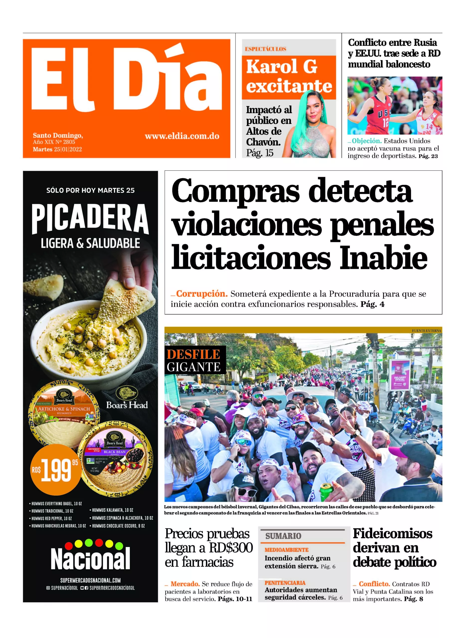 Portada impresa