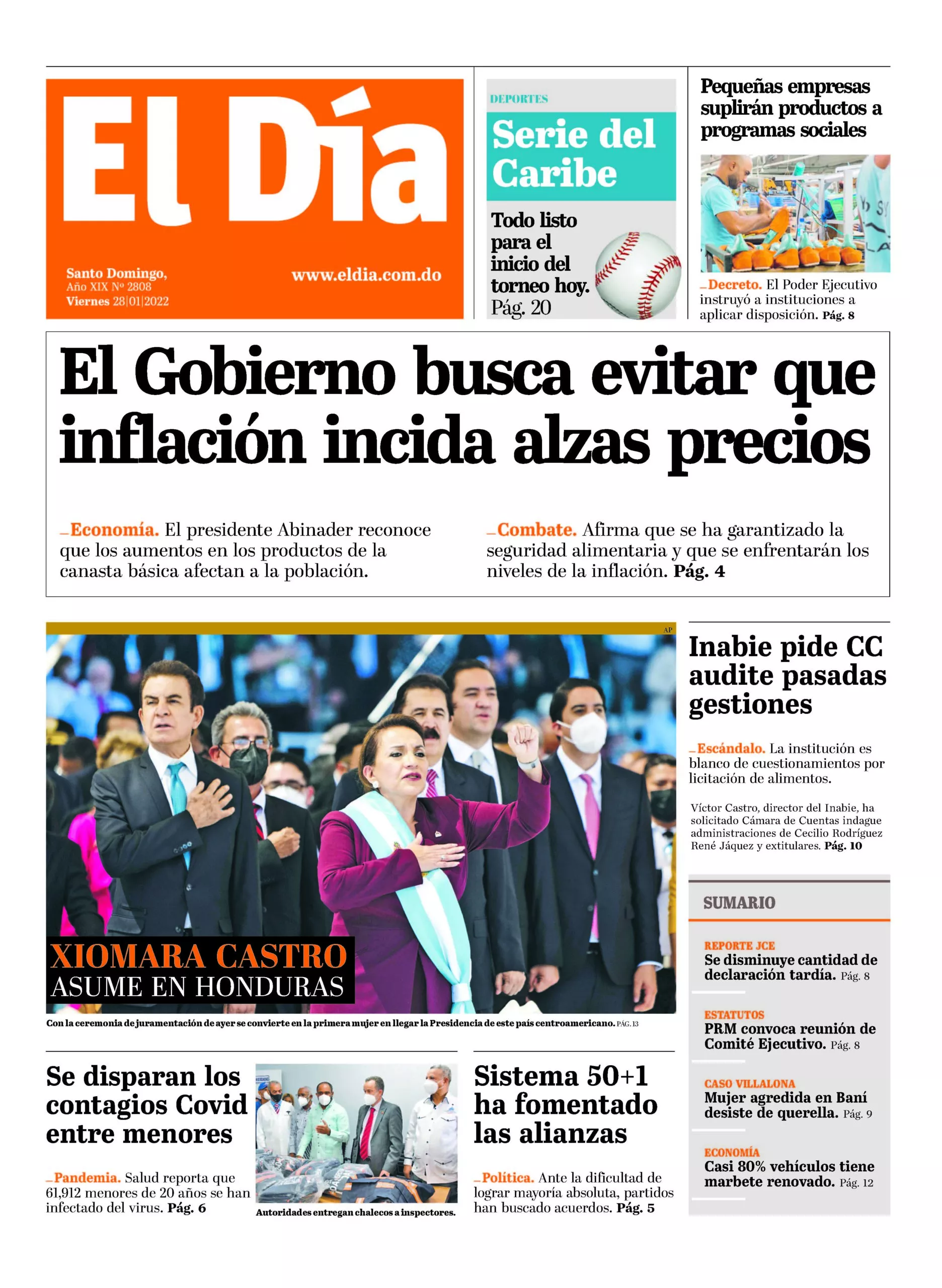 Portada impresa