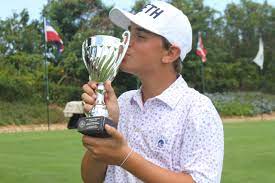 Rodrigo Huerta gana parada golf juvenil