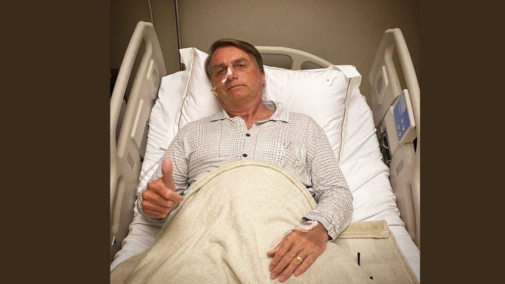 Bolsonaro supera obstrucción intestinal y sus médicos descartan nueva cirugía