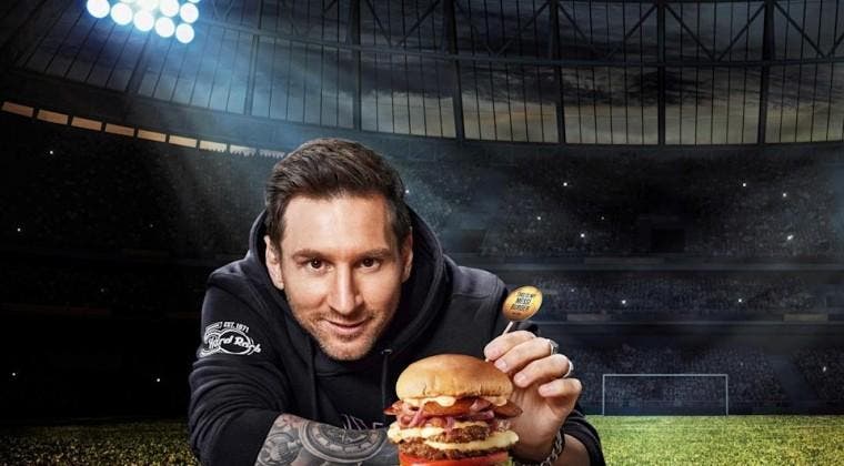 Messi estará en el menú de una cadena de restaurantes a partir de marzo