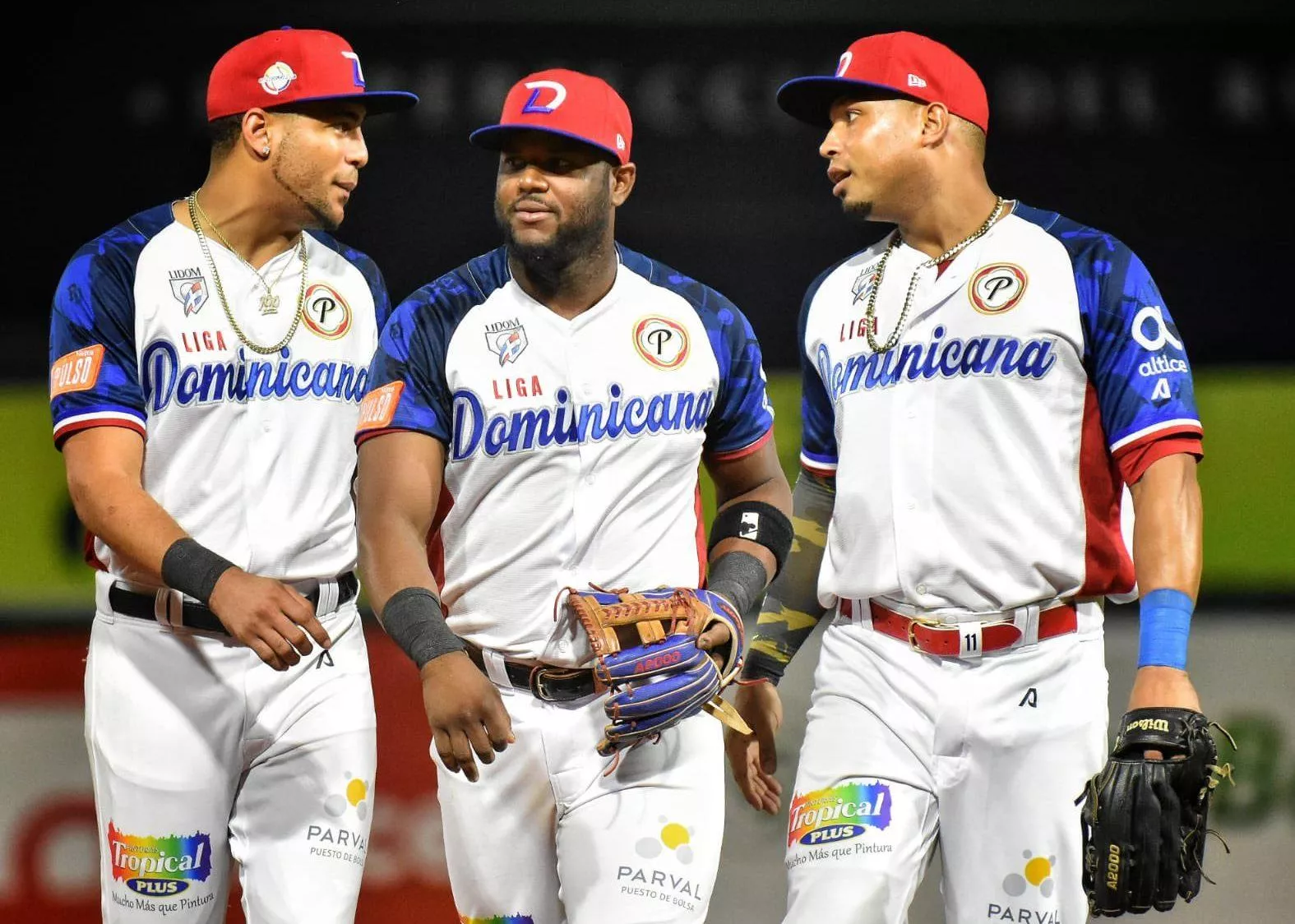 La representación Dominicana van con todo esta noche contra Colombia