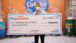 Chófer de camión gana 50 millones de pesos y una jeepeta con megachance Loteka