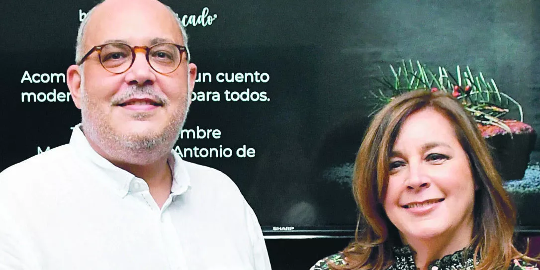 Robert Rodríguez  y Claudia Bienen.