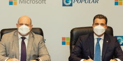 Banco Popular y Microsoft firman acuerdo