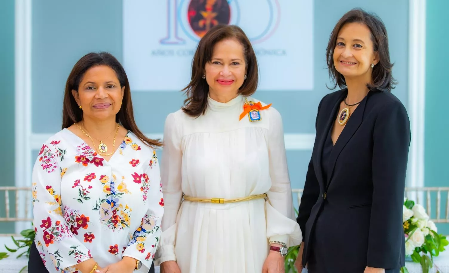Damas de la Altagracia, Kirsis de los Santos, Lidia Acosta de Rodríguez y Margarita Moronta.