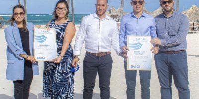 Hoteles Meliá reciben el  Certificado  Bandera Azul