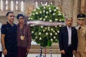 Homenaje a  Caamaño a 49 años de su muerte