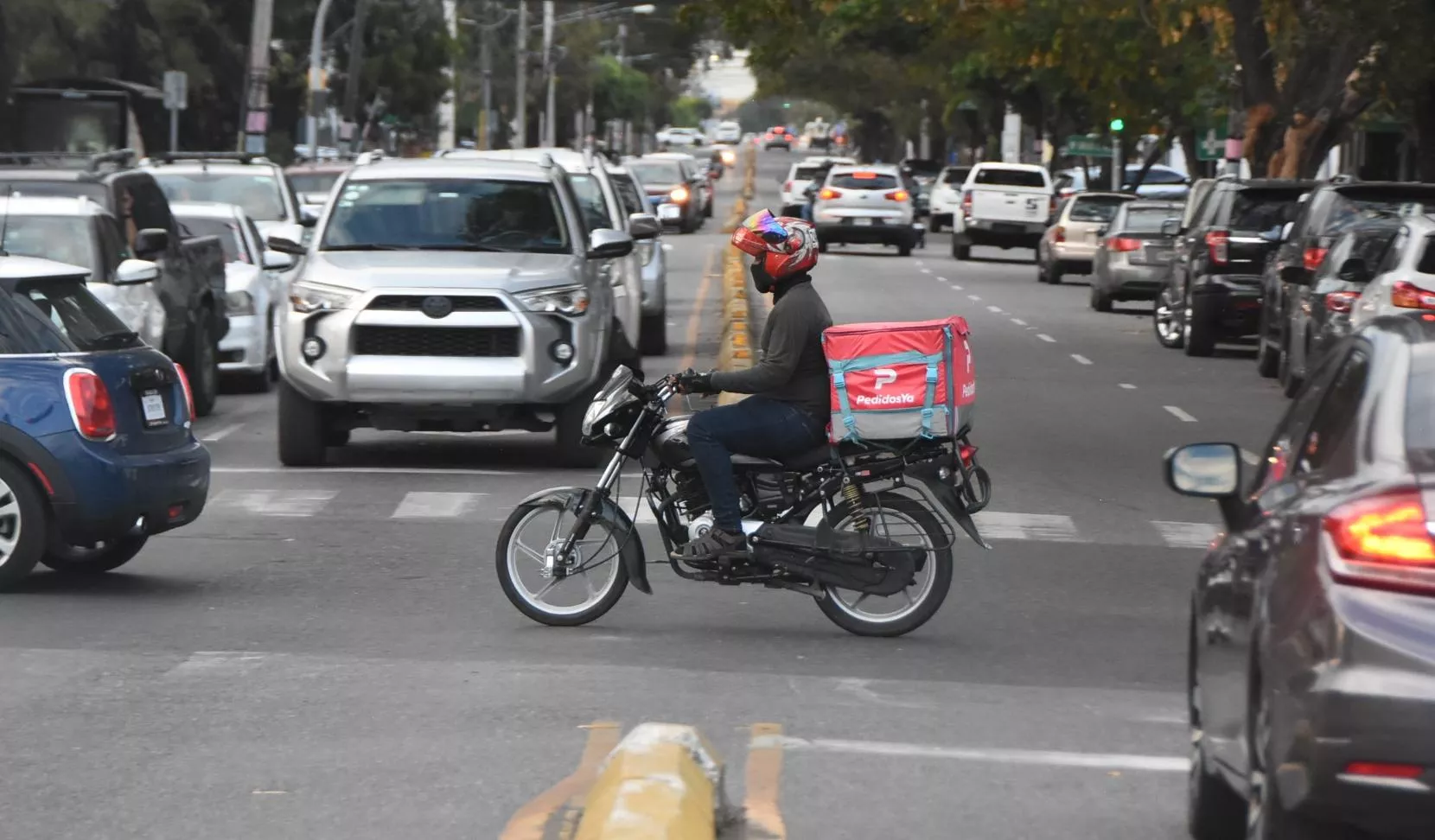 “Se hizo delivery para cometer sus fechorías de vez en cuando”