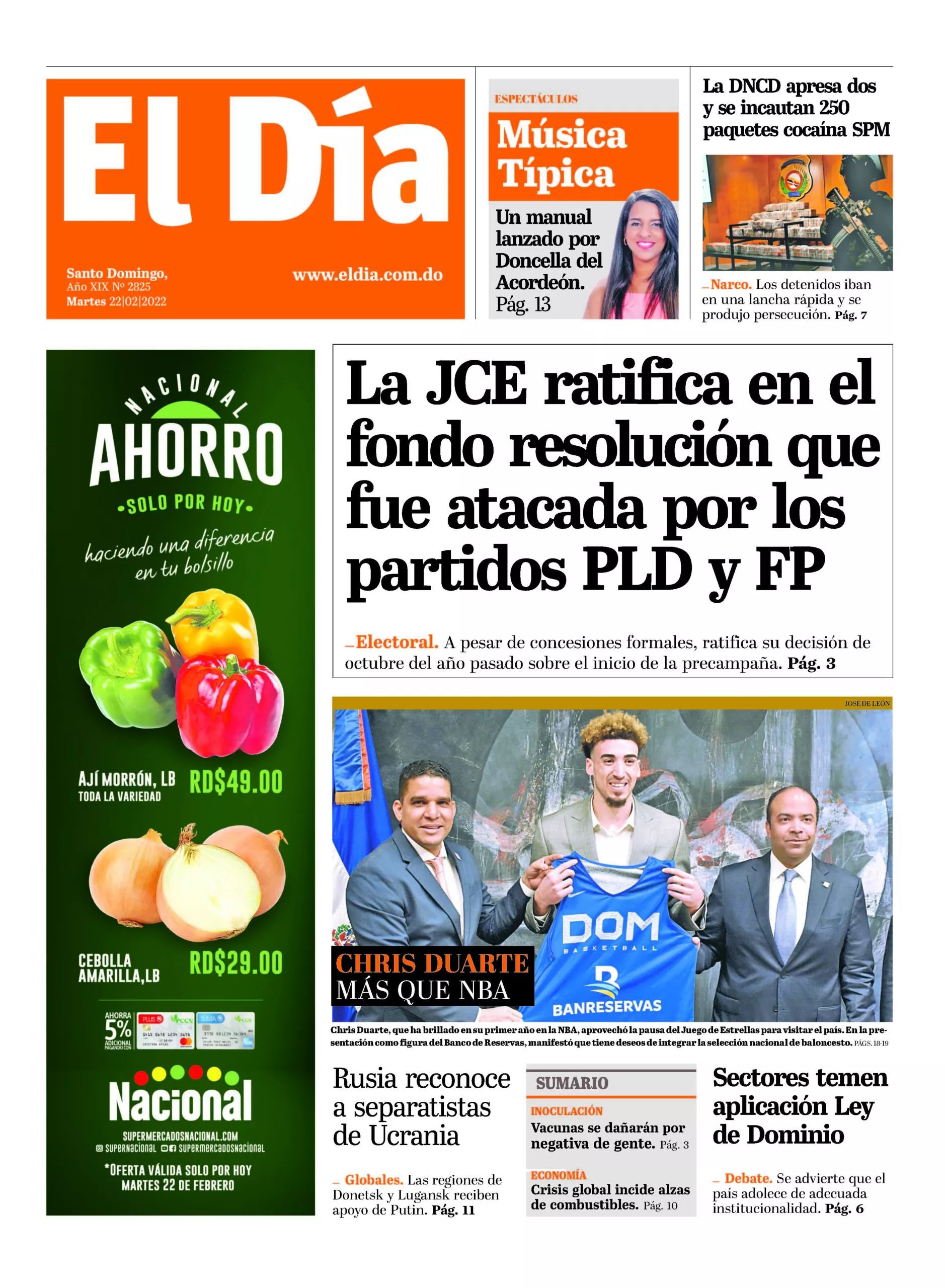 Portada impresa