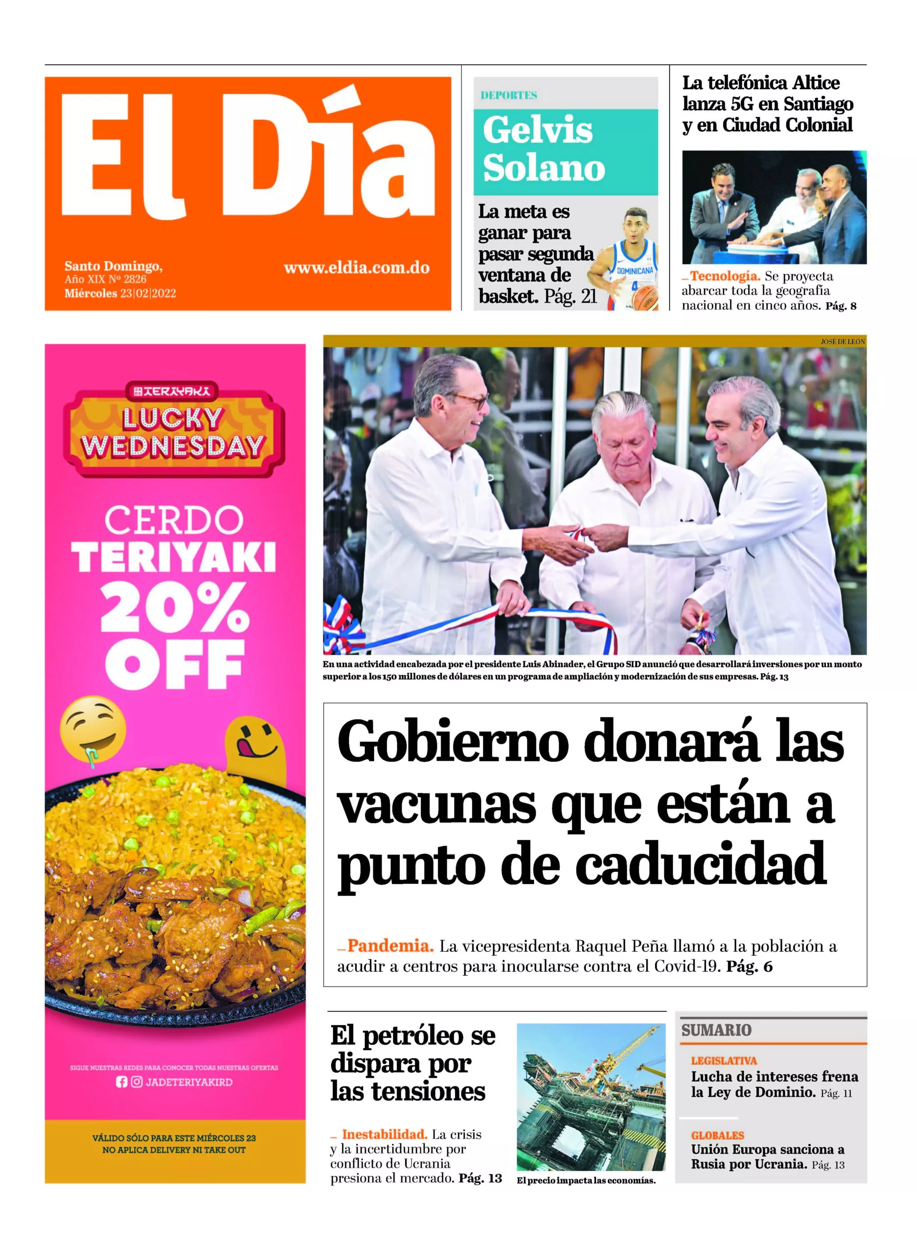 Portada impresa