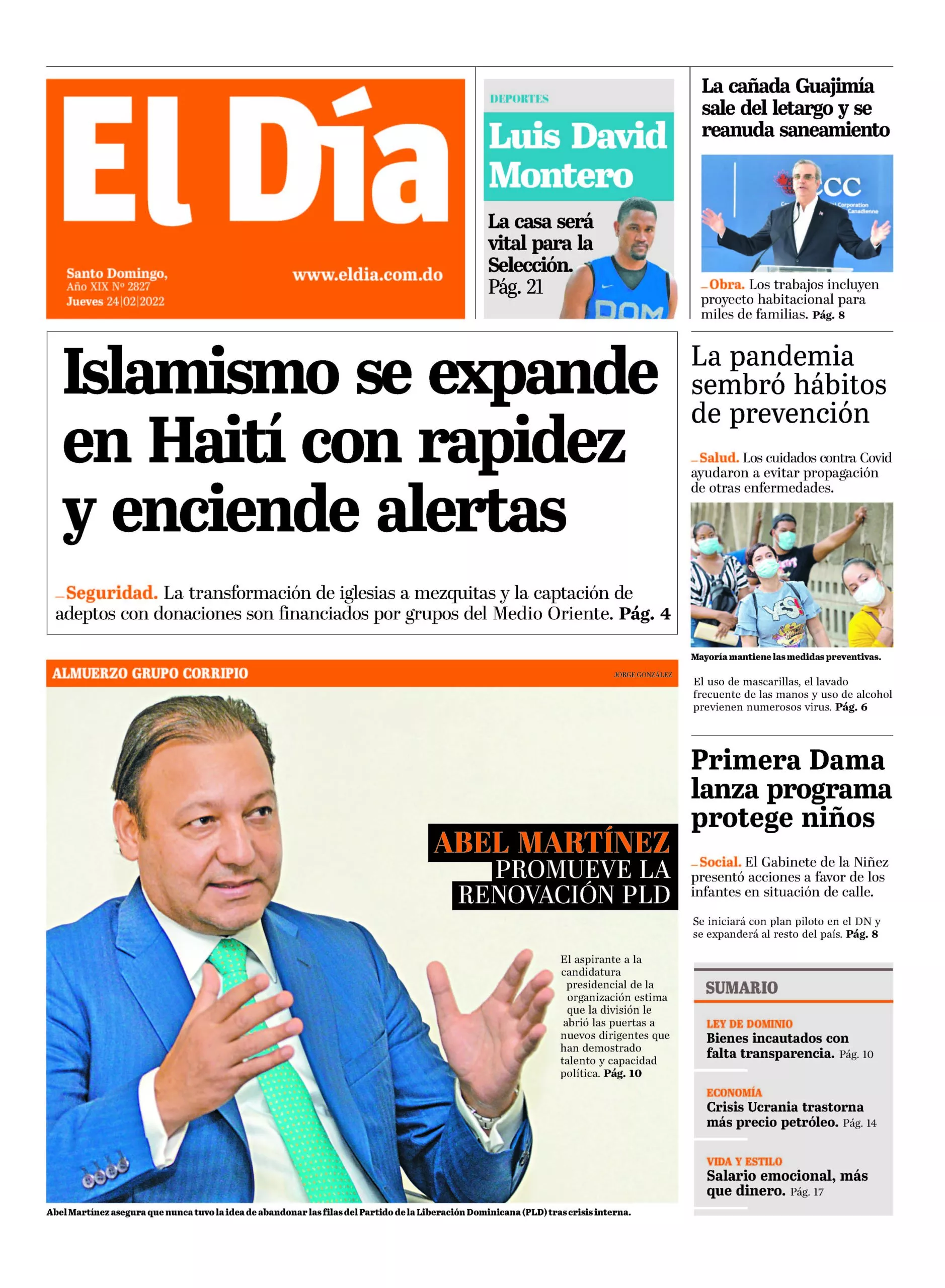 Portada impresa