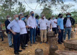 Abinader supervisa creación de parque Ecológico Urbano de Santo Domingo Este