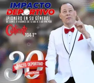 Con 30 premios, Franklin Mirabal celebrará los 30 años de Impacto Deportivo